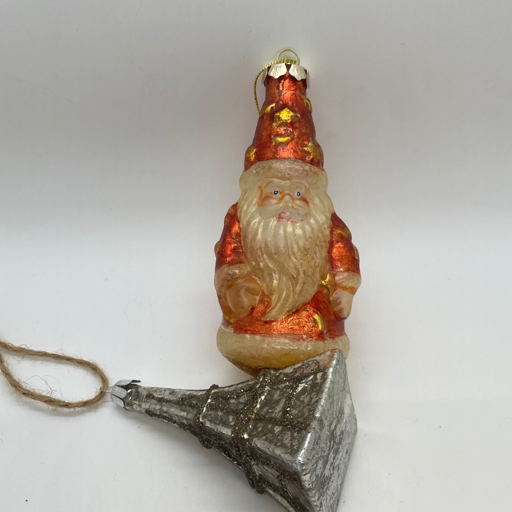 Vintage Set Christmas decorations 2 pieces‎